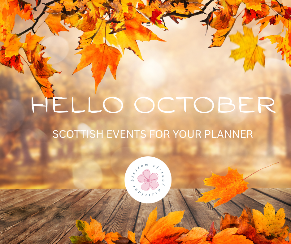 Hello October Events in Scotland